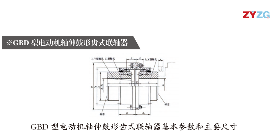 GBD  型電動機軸伸鼓形齒式蜜桃视频APP下载入口
