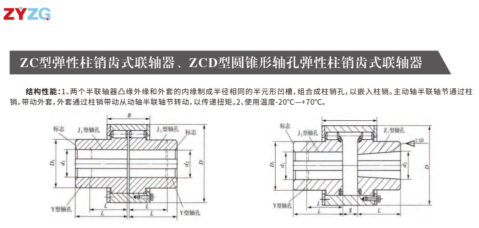 ZC型彈性柱銷齒式蜜桃视频APP下载入口