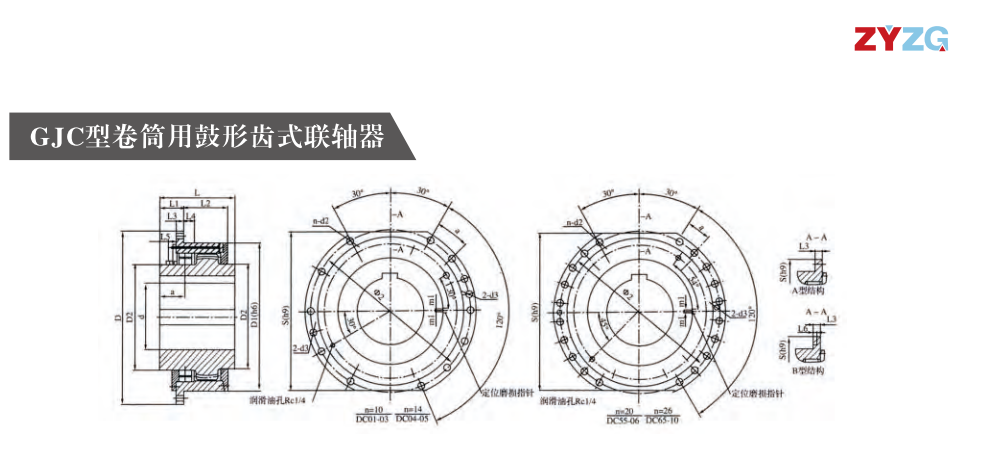 GJC型卷筒用鼓形齒式蜜桃视频APP下载入口